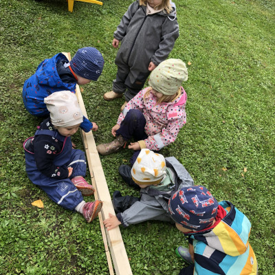 Kleine fleißige Handwerker!